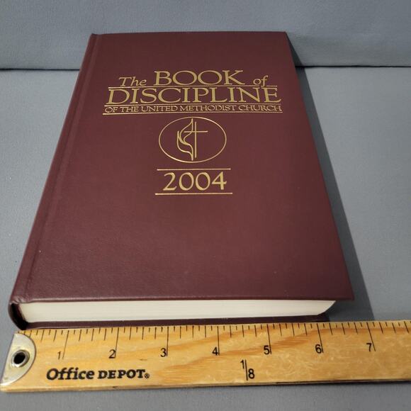 Vintage 2004 Book of Discipline United Methodist Church Hardcover Religious Law - Picture 11 of 15